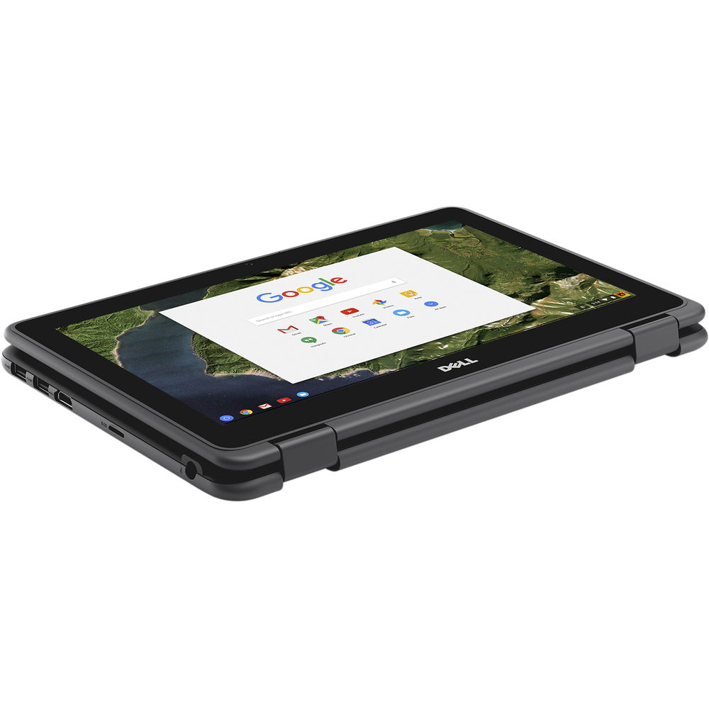 Dell Chromebook 3189 2-in-1 Foldable Touchscreen Laptop 11.6" Celeron N3060 1.6 GHz 4GB 32GB eMMC