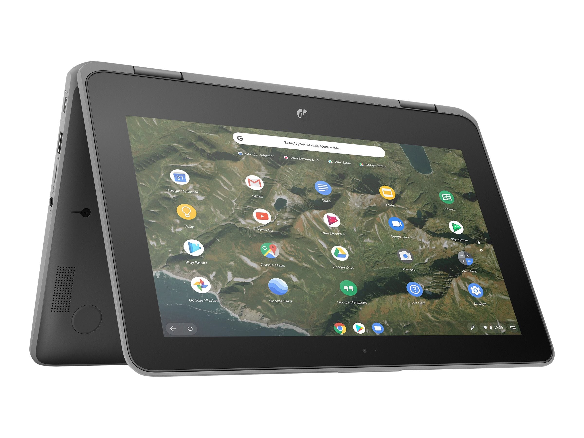 HP Chromebook x360 11.6" G2 EE Flip Touch Laptop – Celeron N4000 4GB RAM 32GB eMMC