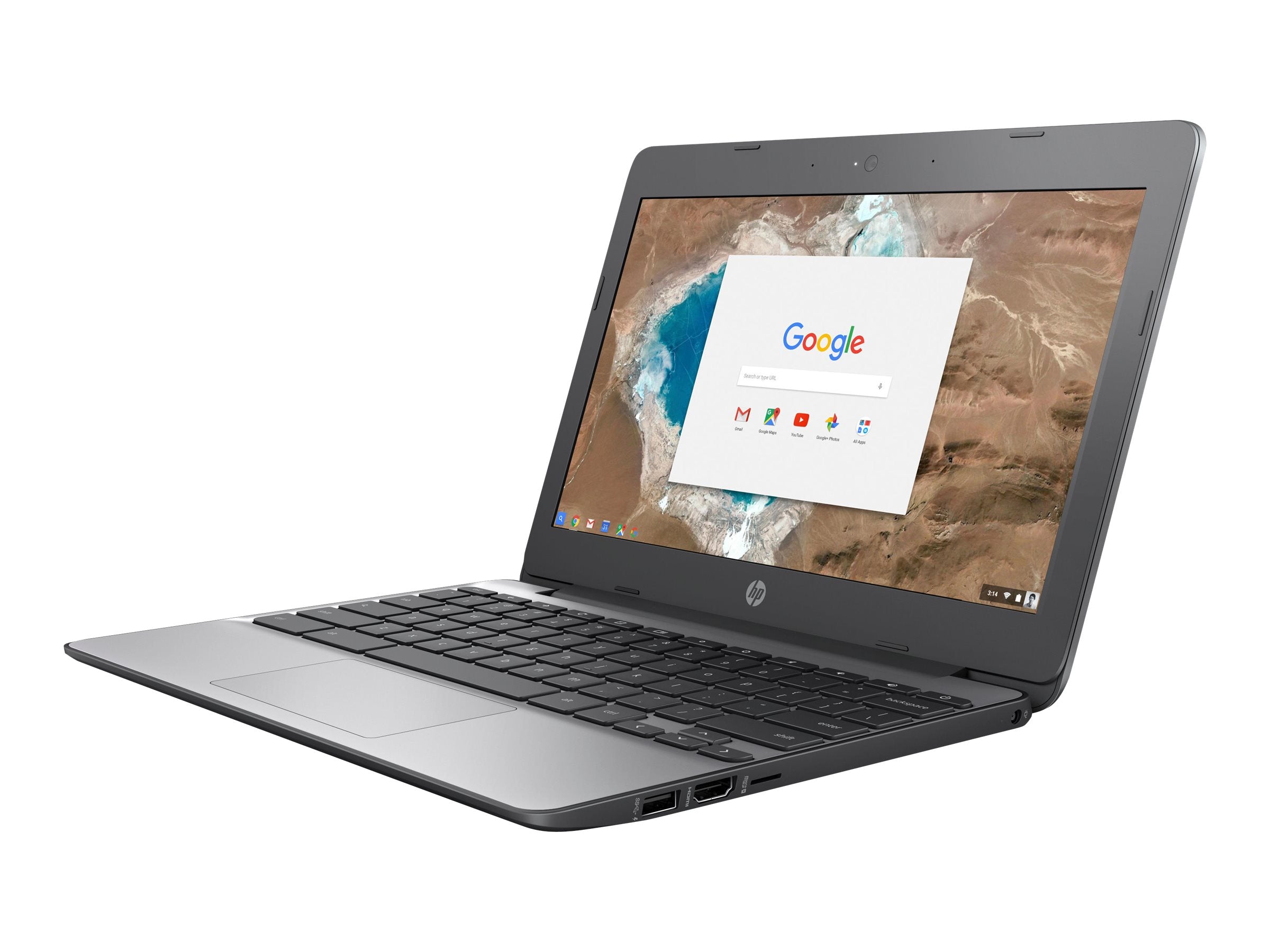 HP Chromebook G5 11.6" Laptop - Intel Celeron N3060 - 4GB RAM - 16GB eMMC