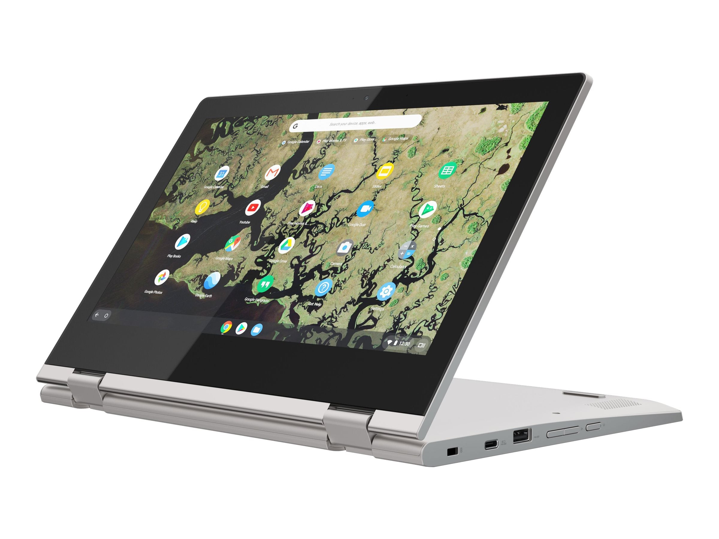 Lenovo Chromebook C340 11.6" 2-in-1 Touchscreen Laptop Celeron N4000 4GB 32GB eMMC