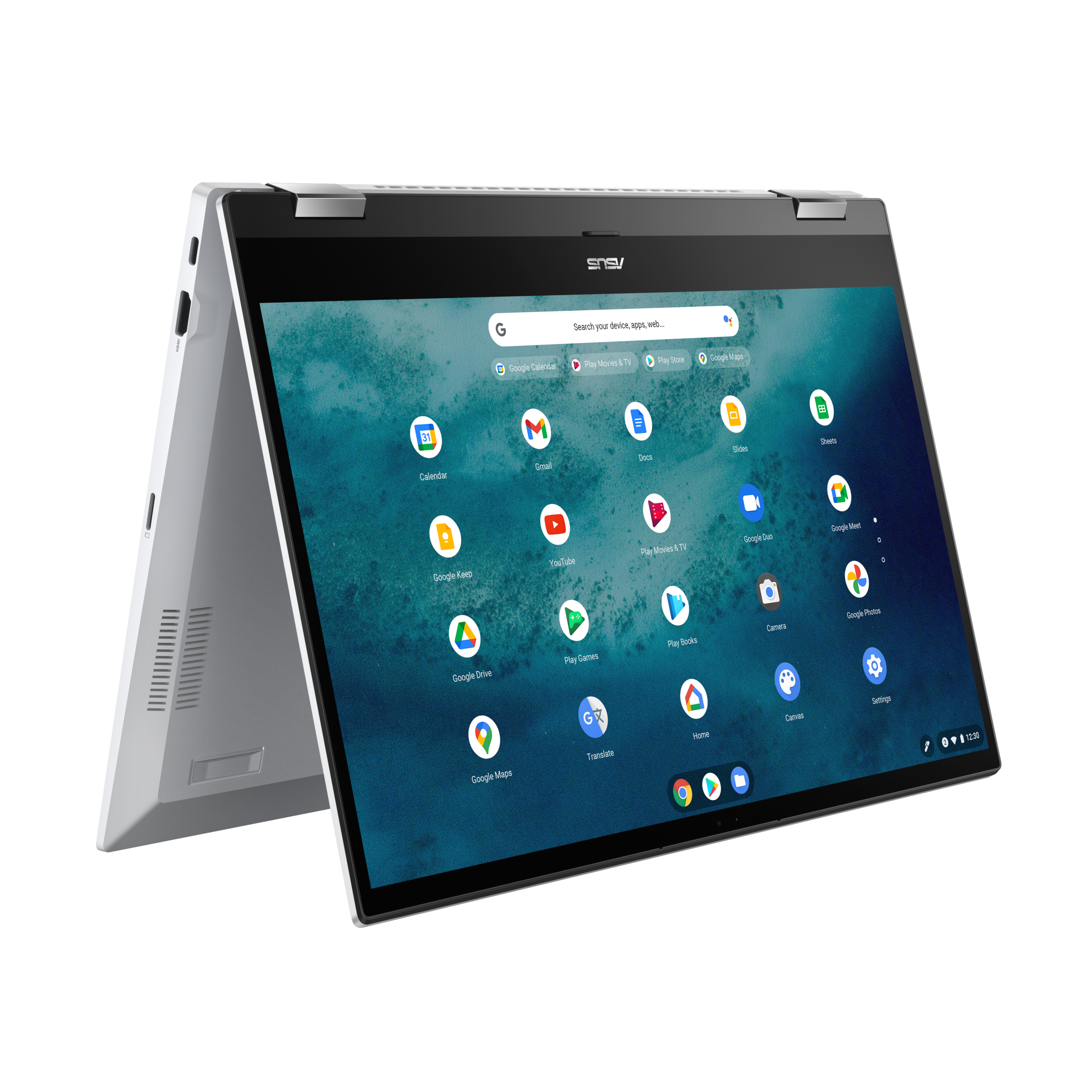 Asus Chromebook Flip CB5500FEA 15.6" Touchscreen Laptop Core i5-1135G7 8GB RAM 128GB SSD White