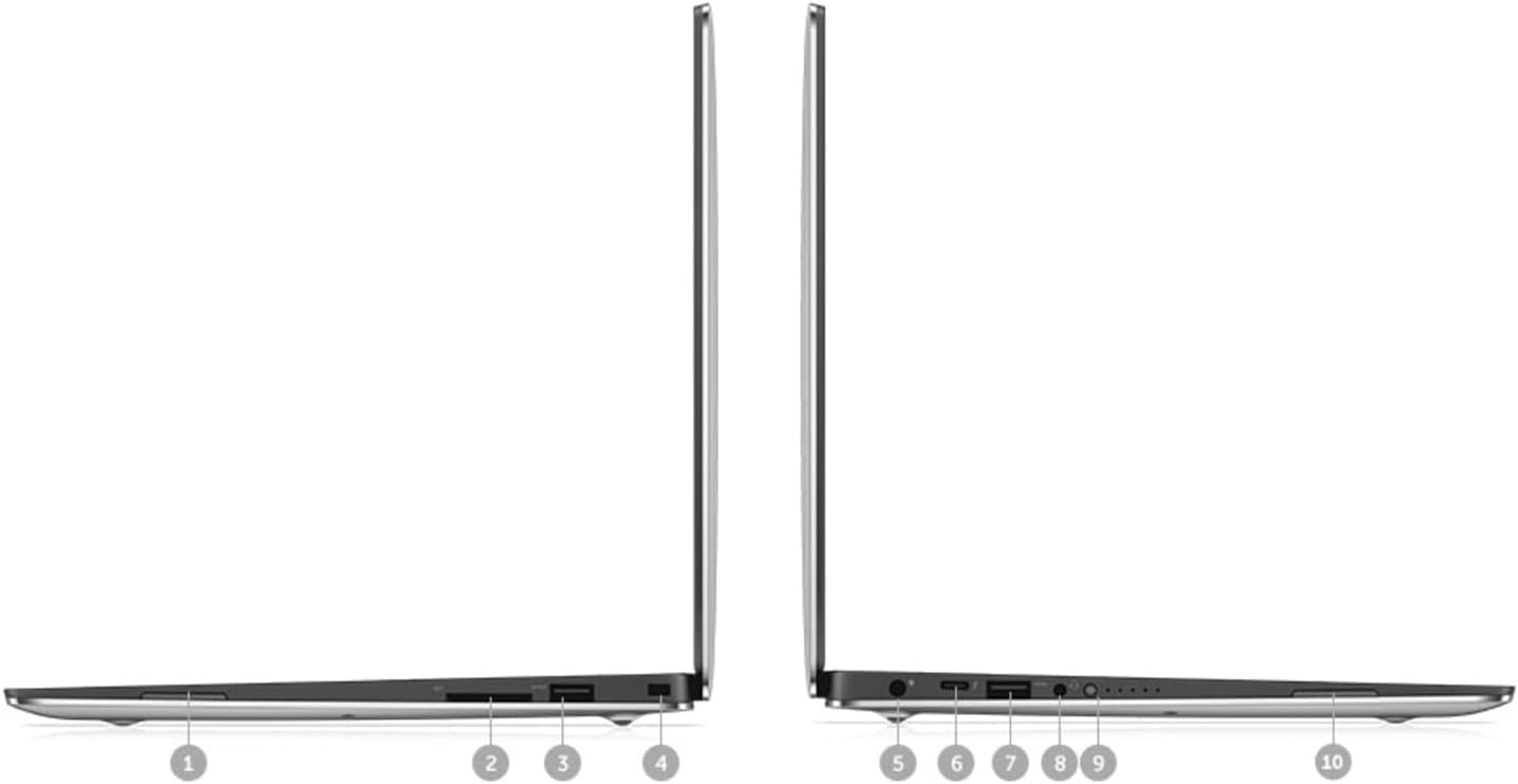 Dell XPS 9360 Laptop 13.3" i5-7200U 2.50GHz 8GB 500GB SSD Windows 10