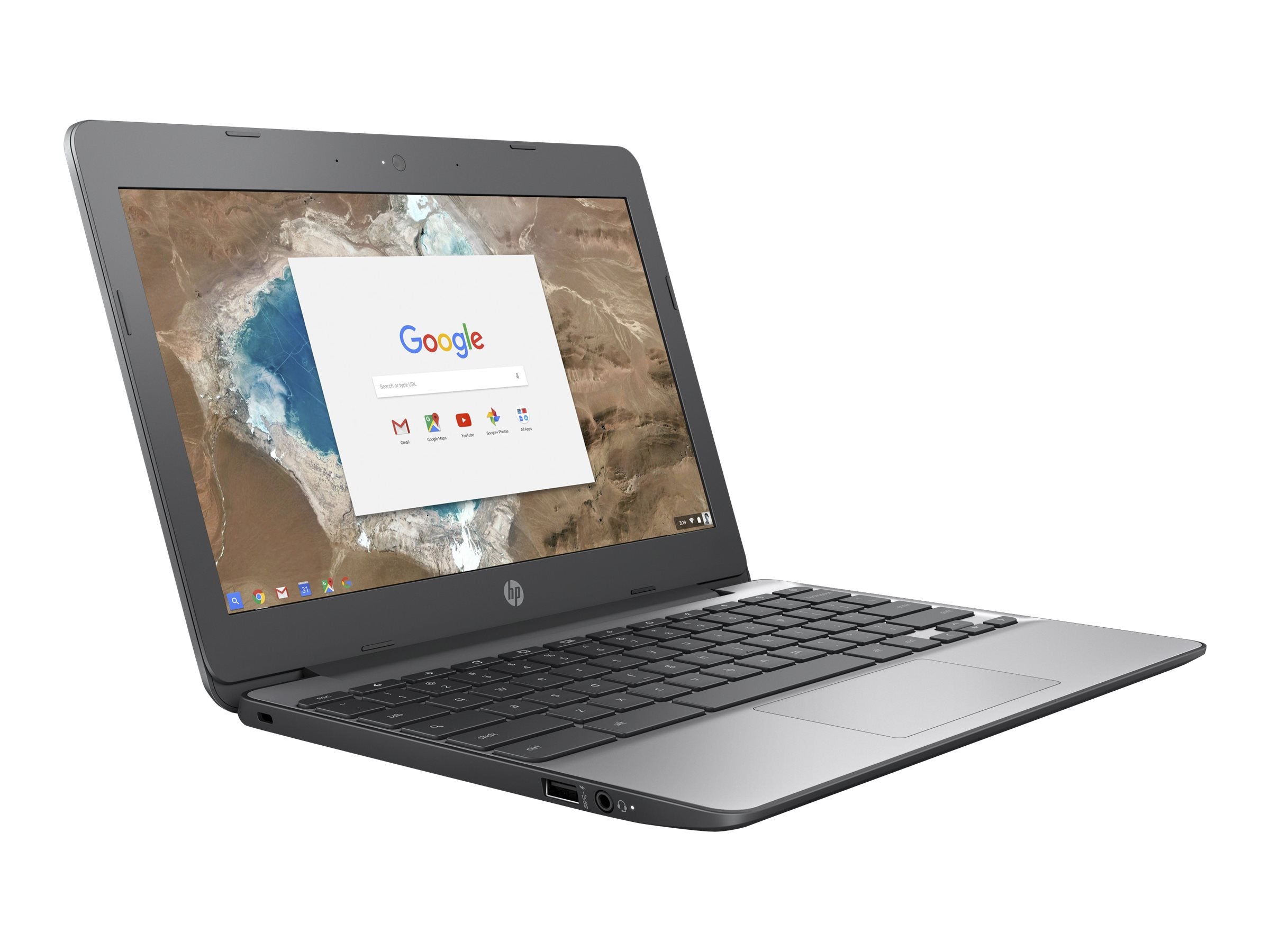 HP Chromebook G5 11.6" Laptop - Intel Celeron N3060 - 4GB RAM - 16GB eMMC