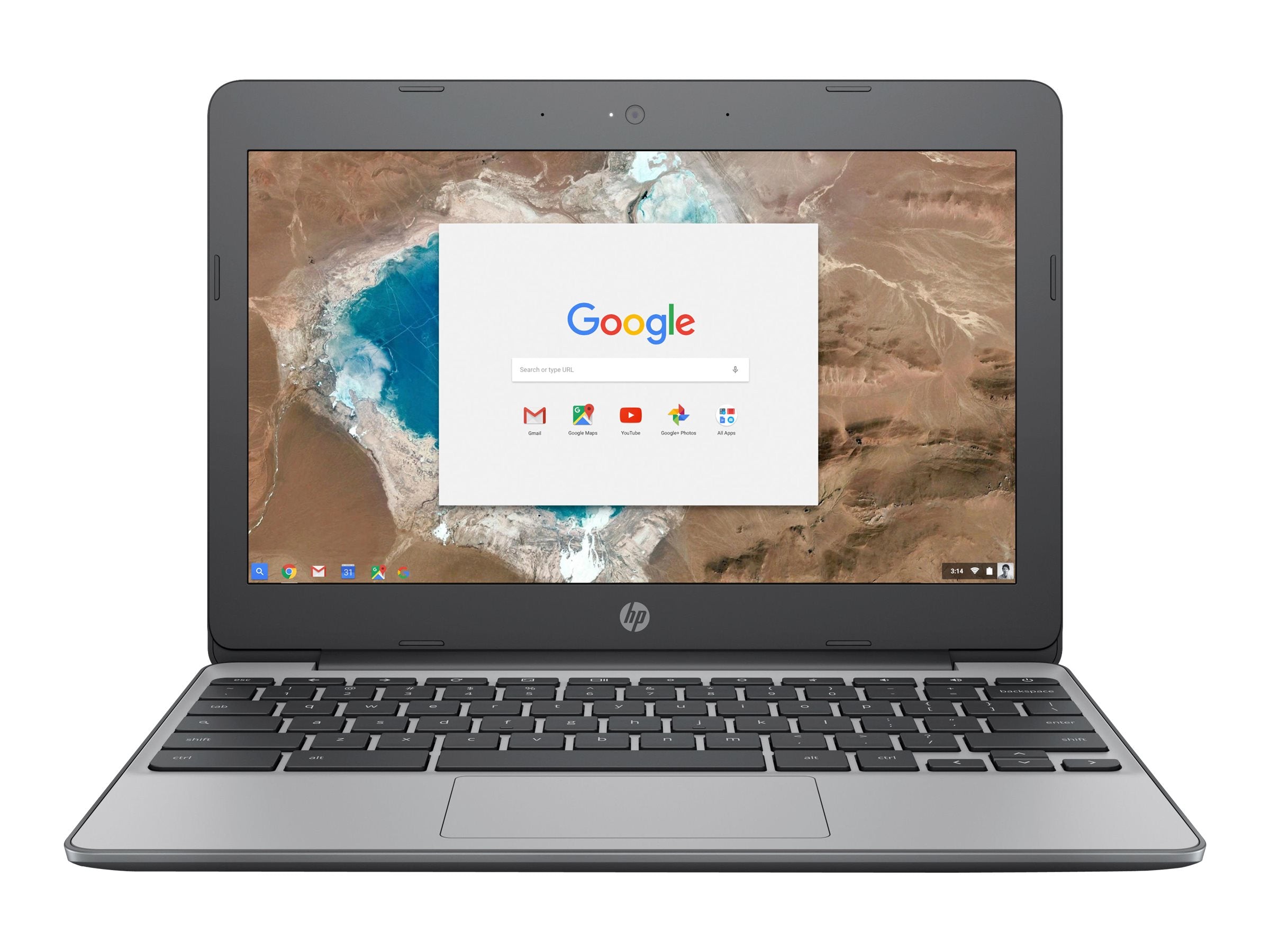 HP Chromebook G5 11.6" Laptop - Intel Celeron N3060 - 4GB RAM - 16GB eMMC