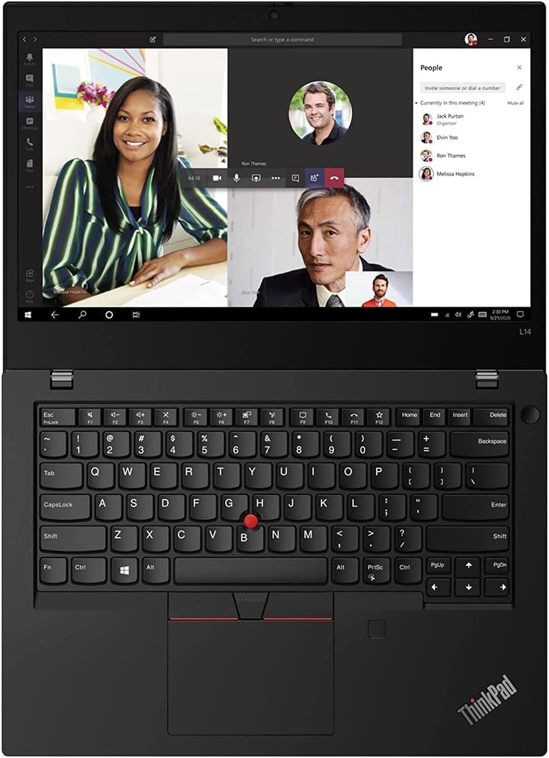 Lenovo ThinkPad L14 Gen 2 14" Laptop - Intel Core i5-1135G7 2.4 GHz - 8GB RAM - 256GB SSD